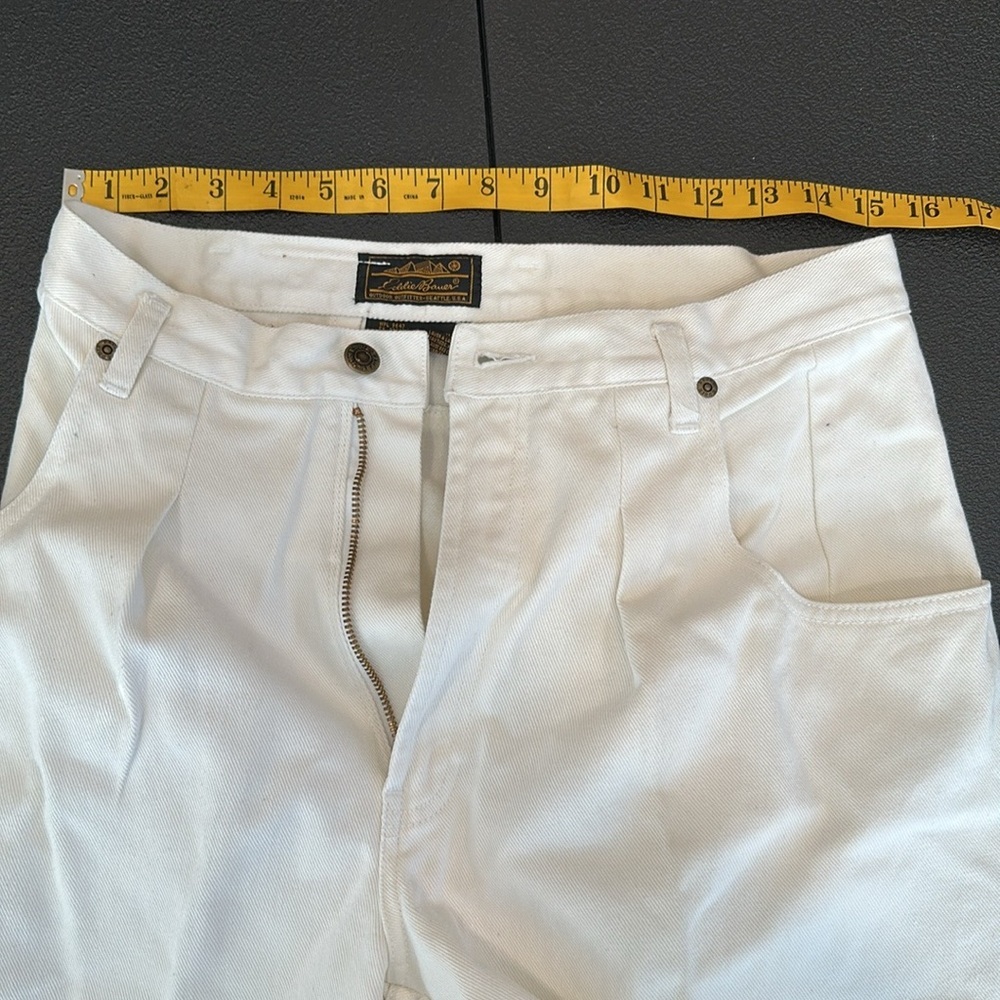 v i n t a g e… Eddie Bauer Ivory Denim size 14 - Picture 11 of 13